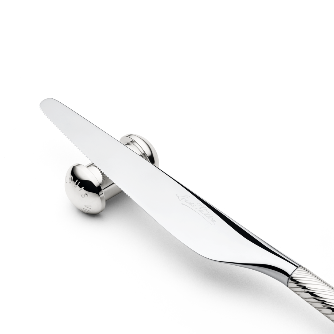 Rivet Knife Rest Set Epi Leather - Trunks, Travel and Home - Home